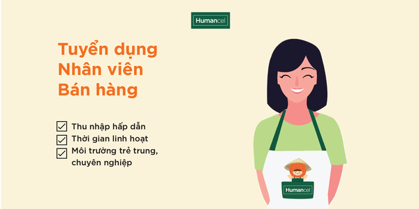 Tuyển dụng Nhân viên Bán hàng