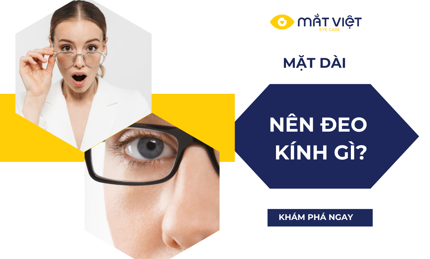 Mặt dài đeo kính gì? Top 5 mẫu kính phù hợp với mặt dài