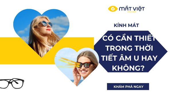 Kính mát có cần thiết khi trời âm u không?