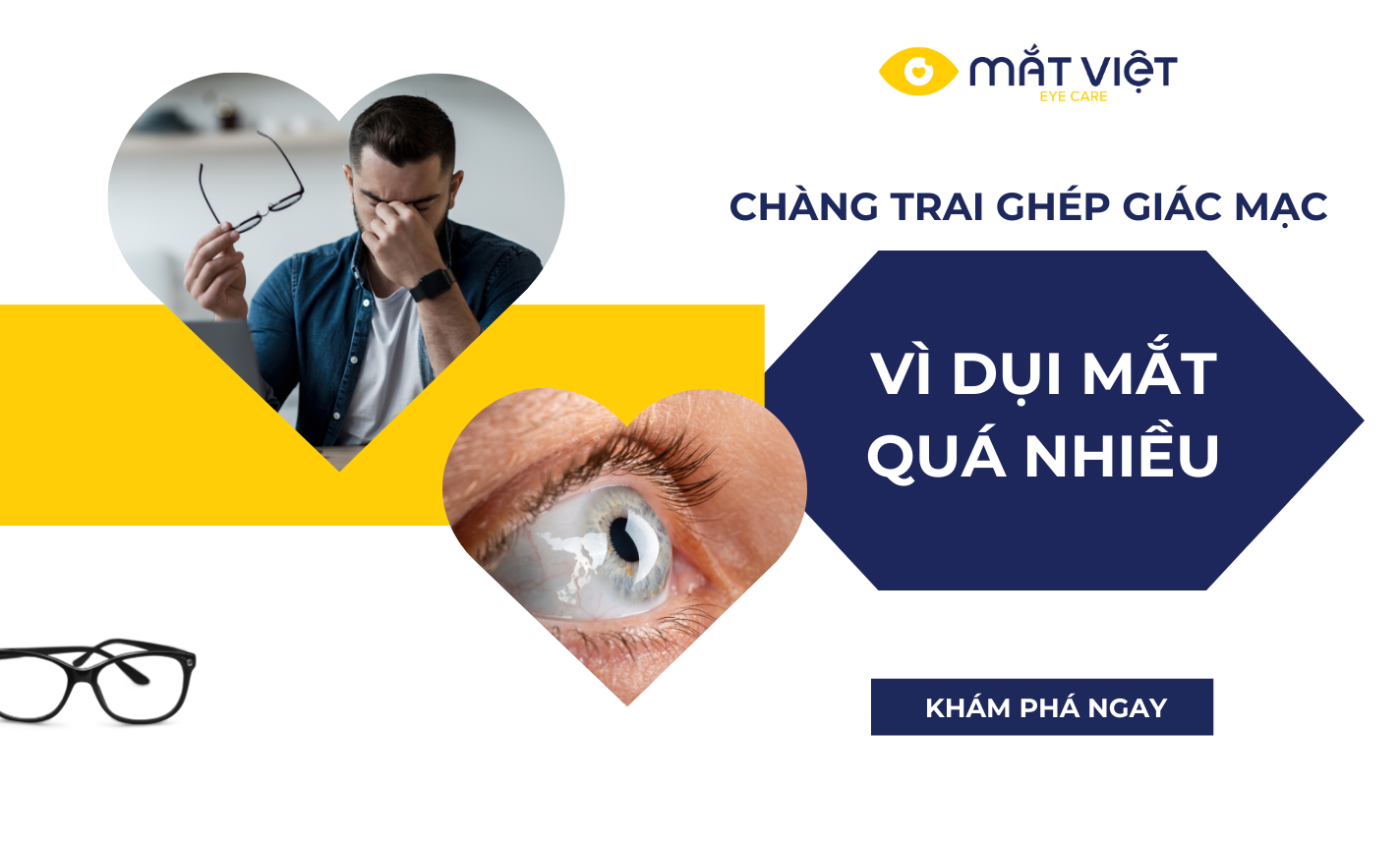 Chàng trai phải ghép giác mạc vì dụi mắt quá nhiều
