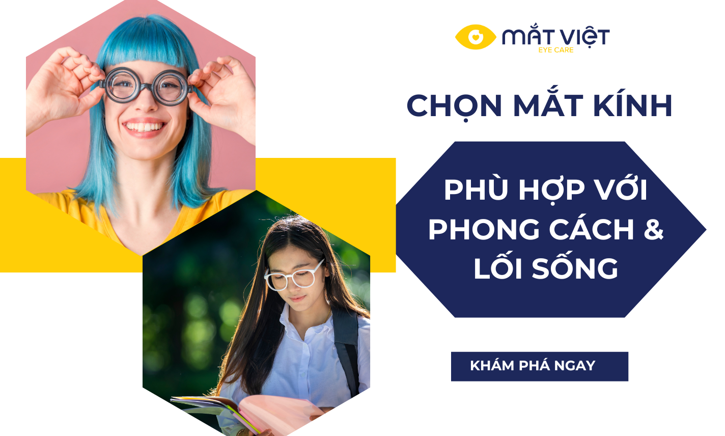Chọn mắt kính phù hợp với phong cách và lối sống của bạn