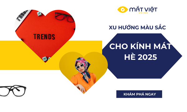 Khám phá xu hướng màu sắc kính mát hè 2025