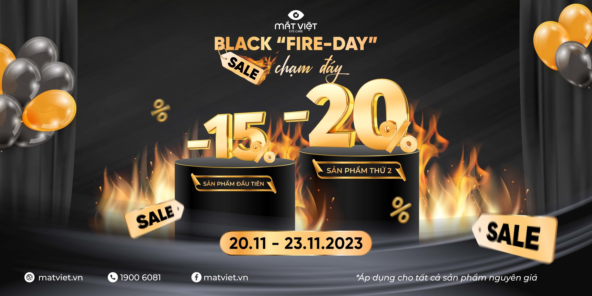 BLACK FIRE-DAY – SALE CỰC CHÁY