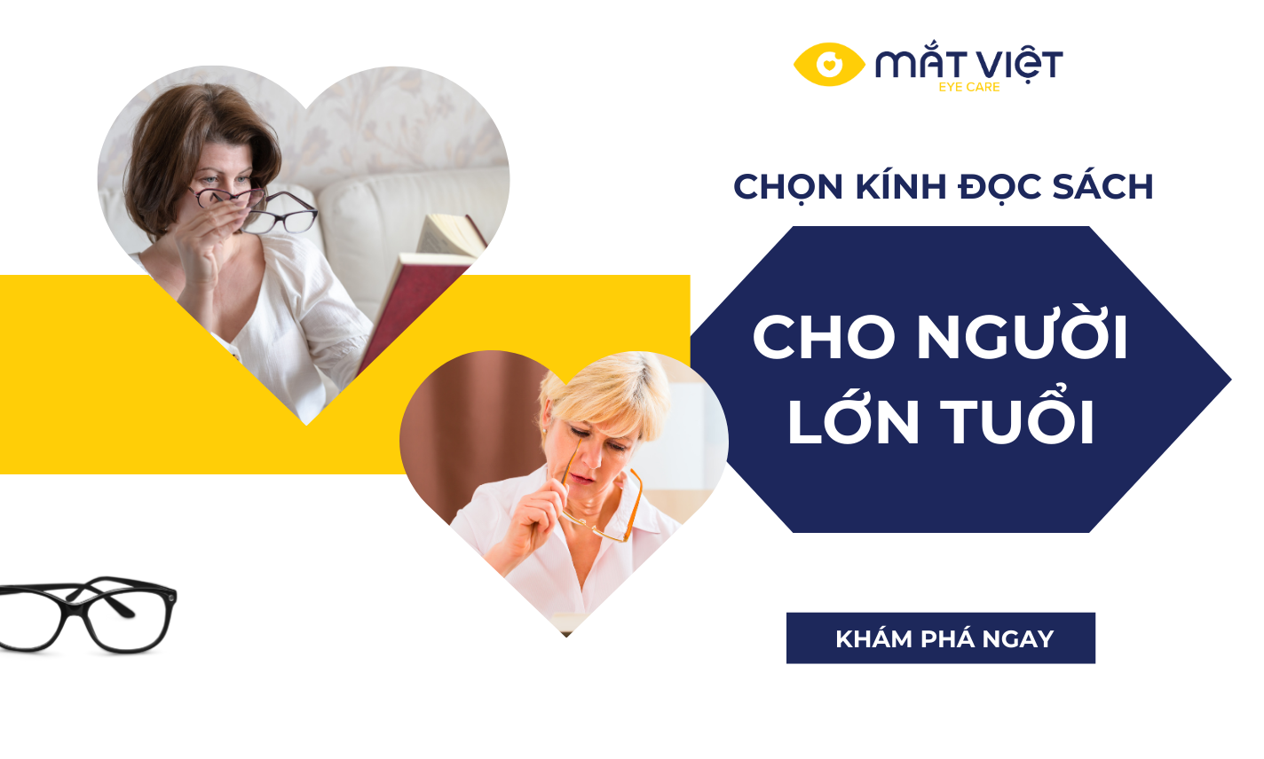 Cách chọn kính đọc sách phù hợp cho người lớn tuổi