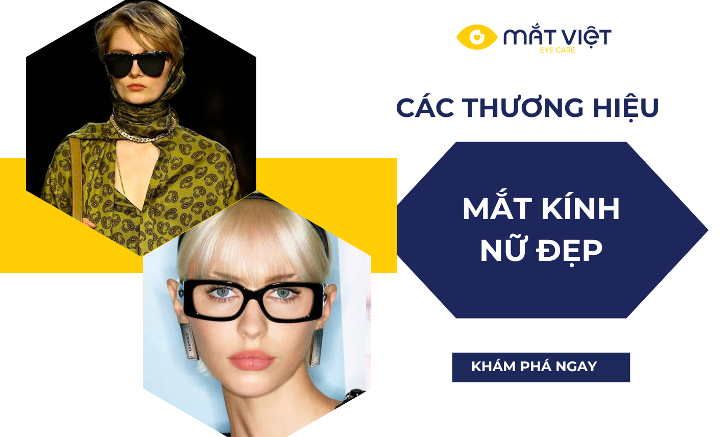 Những thương hiệu mắt kính nữ đẹp, dẫn đầu xu hướng thời trang