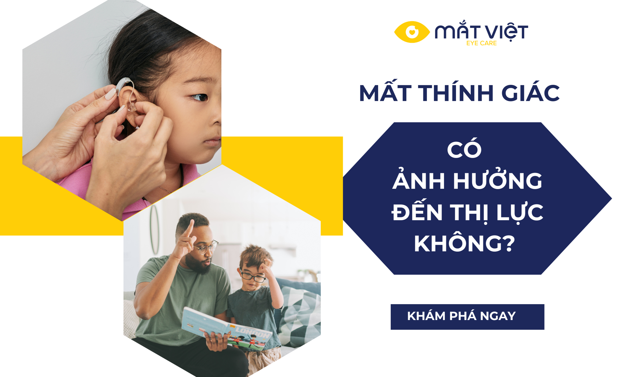 Mất thính lực có ảnh hưởng đến thị lực của bạn không?