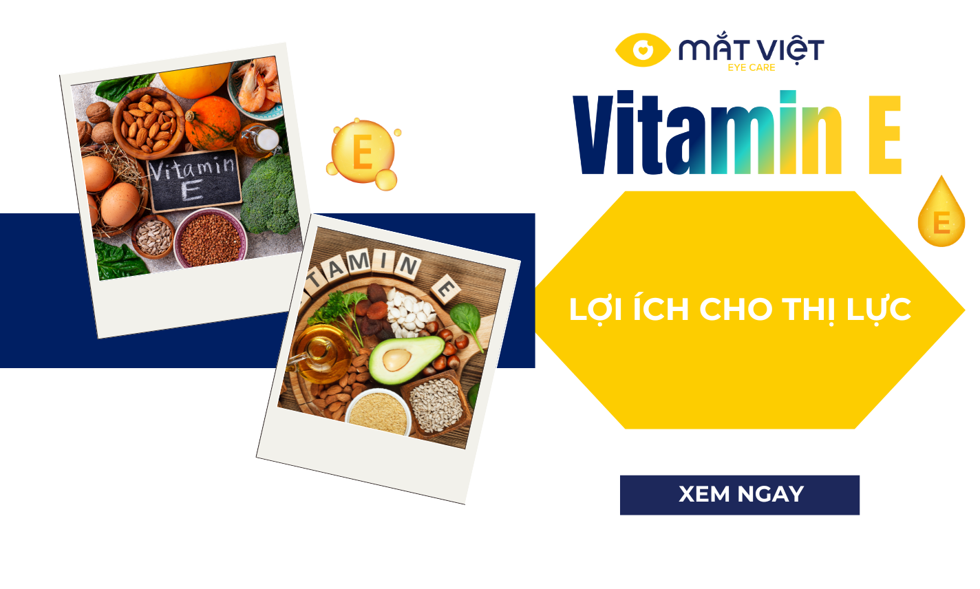 Vitamin E và những lợi ích đối với thị lực