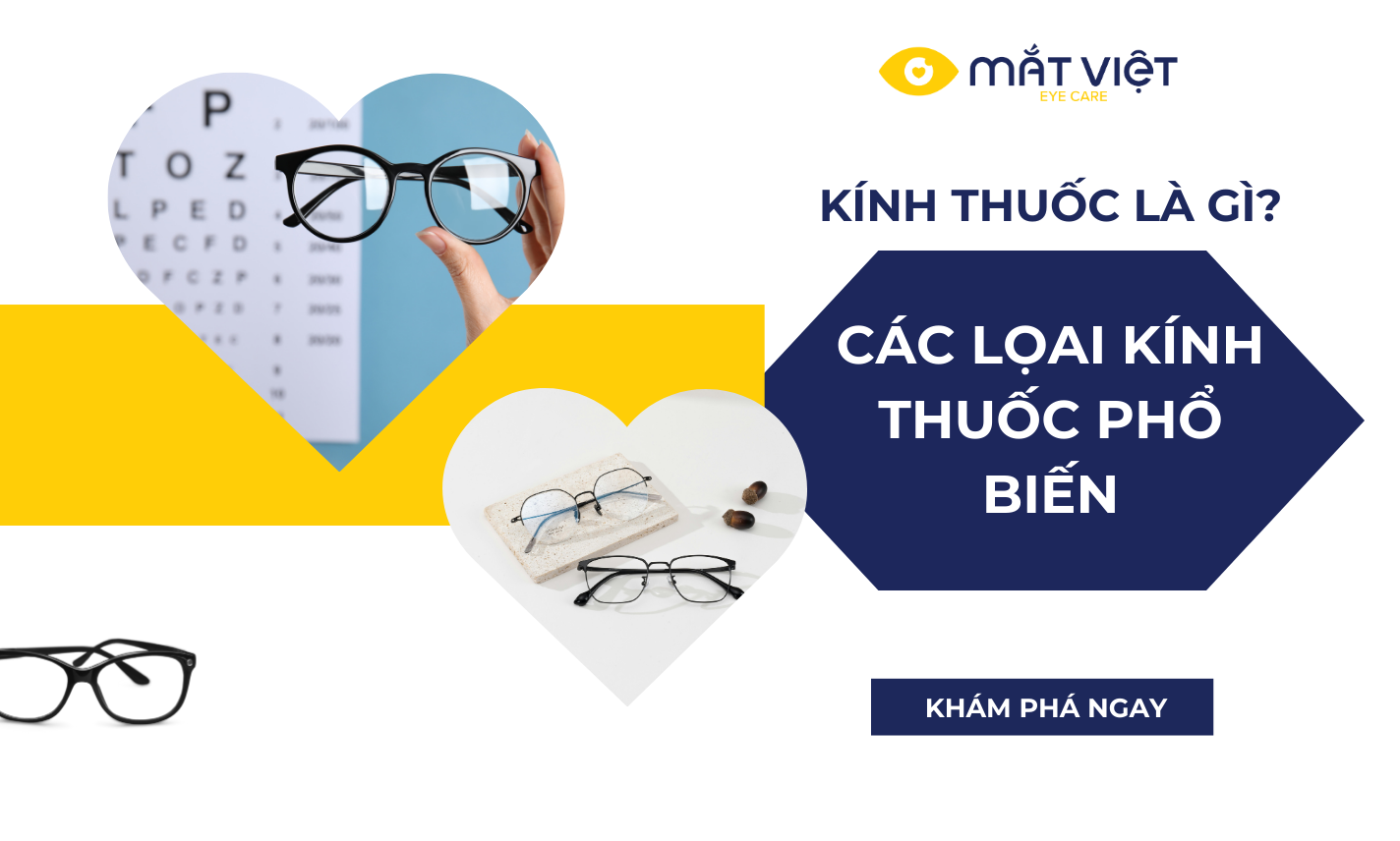 Kính thuốc là gì? Các loại kính thuốc phổ biến hiện nay