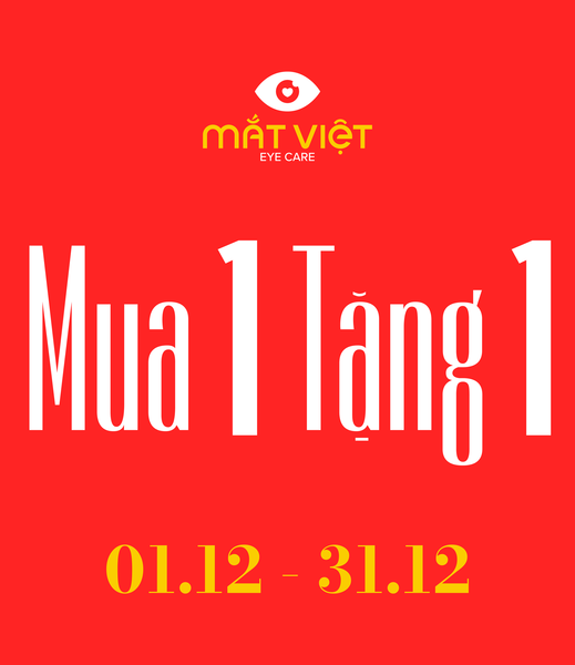 Mua 1 Tặng 1 – Đón Giáng Sinh, Rinh Kính Hiệu