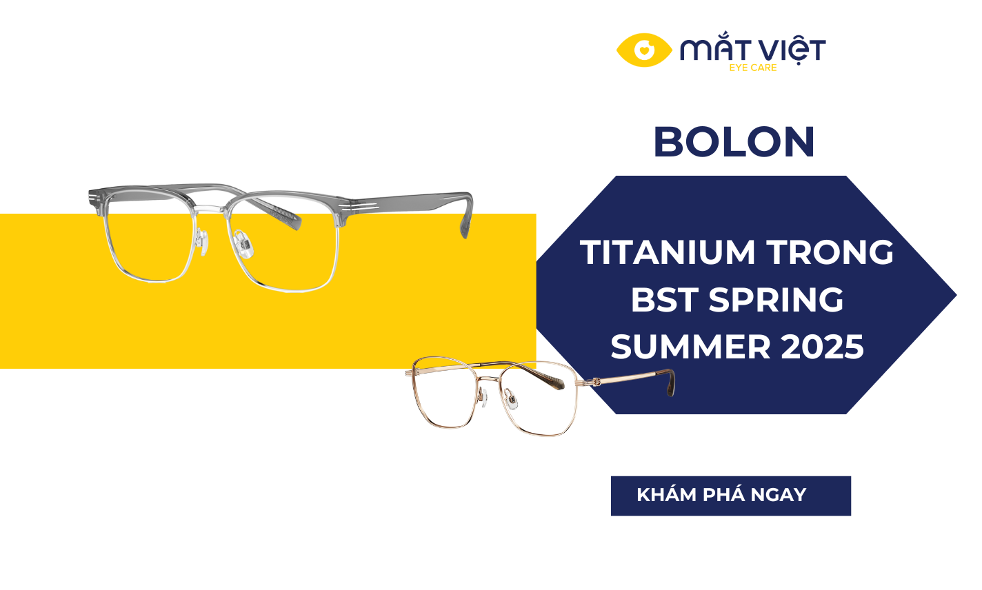 Bộ sưu tập Bolon Titanium cho Xuân Hè 2025