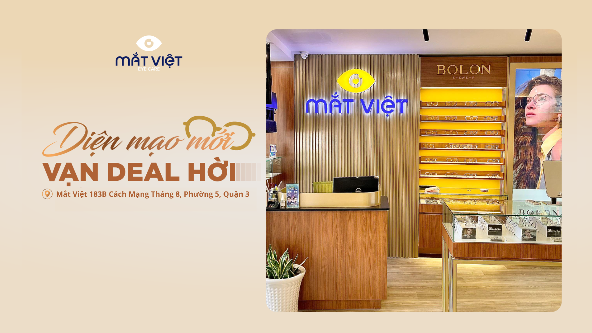 MẮT VIỆT ĐÓN DIỆN MẠO MỚI - TUNG VẠN DEAL HỜI