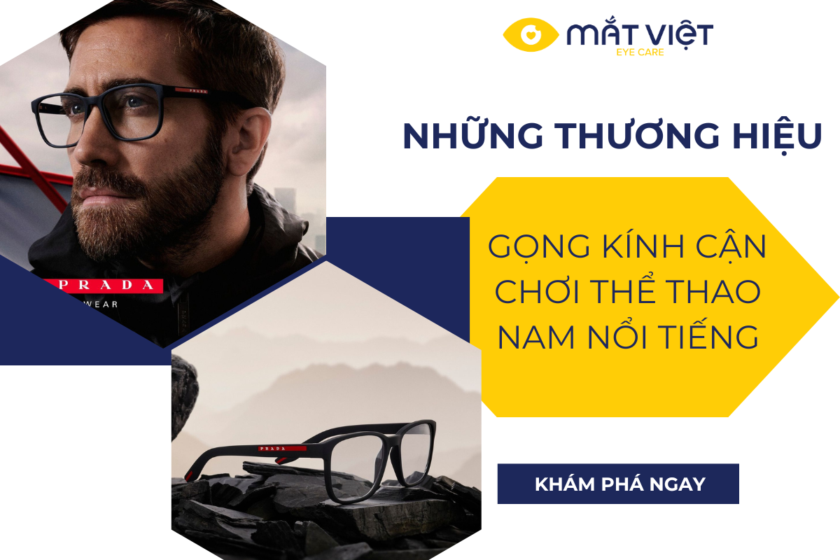 Những thương hiệu có gọng kính cận chơi thể thao nam nổi tiếng