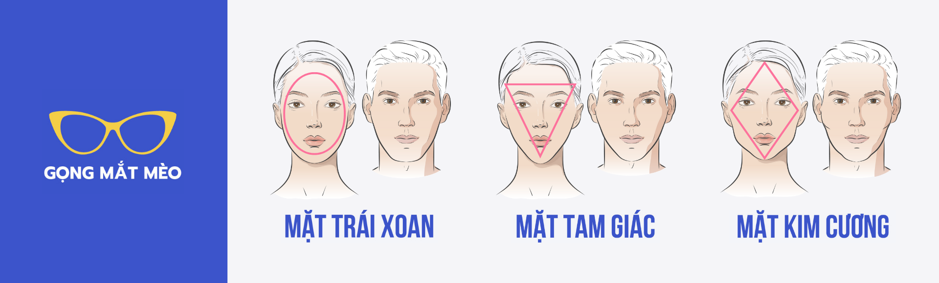 Mắt kính kiểu dáng mắt mèo