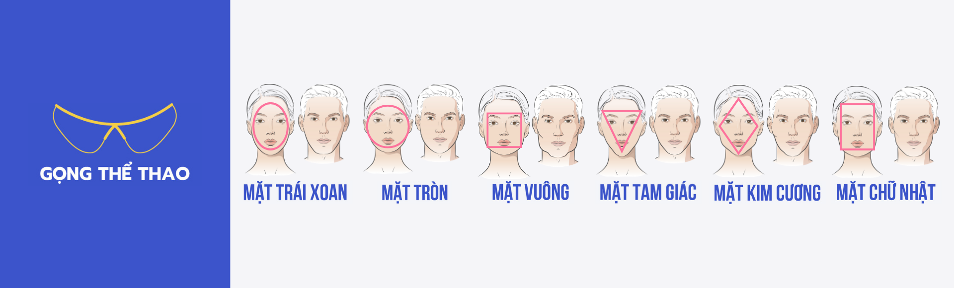 Gọng kính thể thao