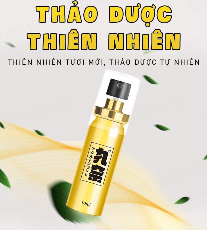 Chai xịt Panduola Lasting Spray Gold kéo dài thời gian 10ml