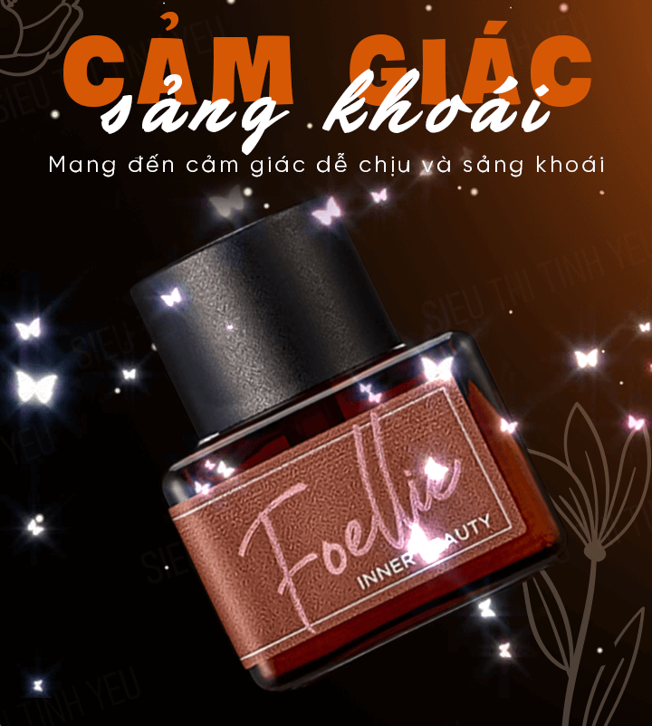 Nước hoa vùng kín Foellie Eau De Forêt màu nâu chai 5ml