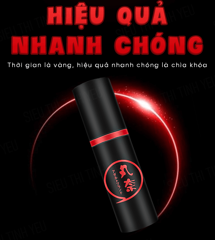 Chai xịt Panduola Lasting Spray Red kéo dài thời gian 10ml