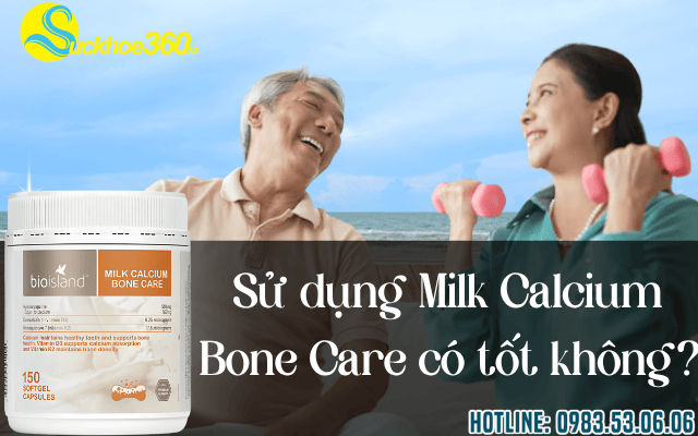 Sử dụng Bio Island Milk Calcium Bone Care có tốt không?