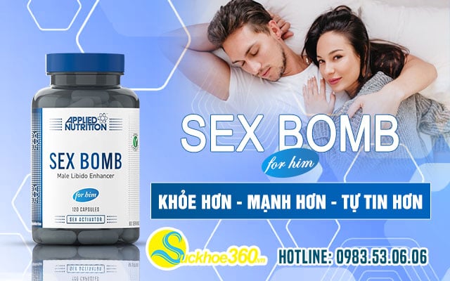Review chi tiết Sex Bomb For Him có tốt cho sinh lý nam?