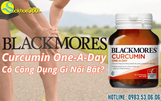 Blackmores Curcumin One-A-Day có công dụng gì nổi bật?