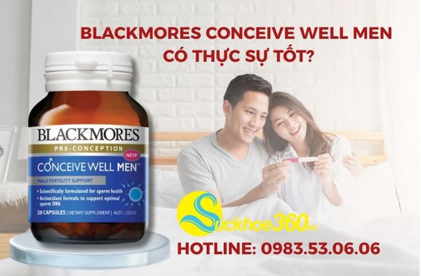 Những Sự Thật Mà Bạn Cần Biết Về Blackmores Conceive Well Men