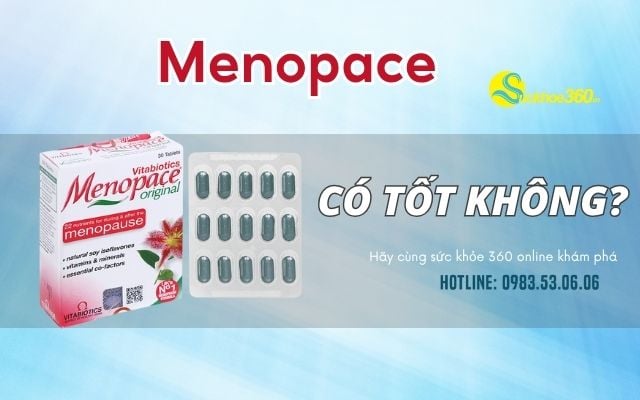 Review Menopace Cải Thiện Tiền Mãn Kinh Hộp 30 Viên