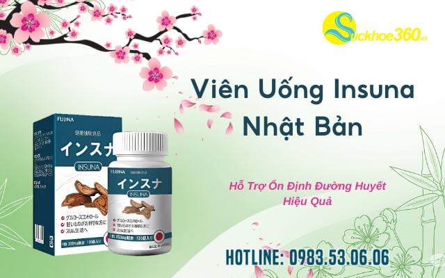 Insuna Nhật Bản Ổn Định Đường Huyết, Ngăn Biến Chứng
