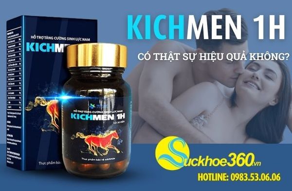 Kichmen 1h có thật sự hiệu quả không?