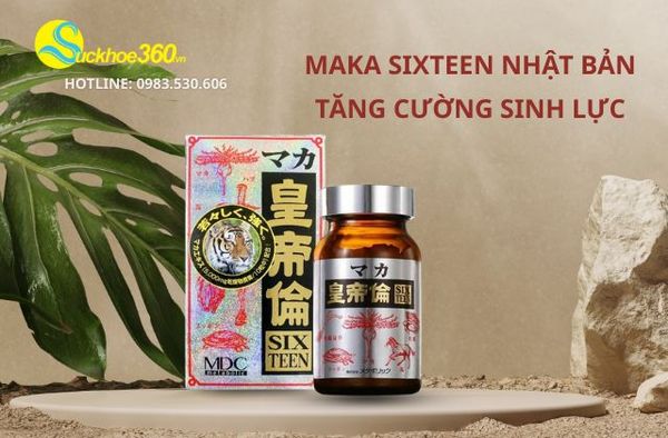 Maka Sixteen có tác dụng gì, cách dùng đúng, có tốt không?