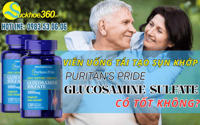 Puritan's Pride Glucosamine Sulfate 1000mg có tốt không?