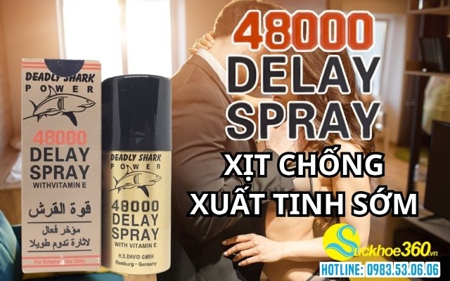 Review sử dụng xịt 48000 Delay Spray có hiệu quả không?