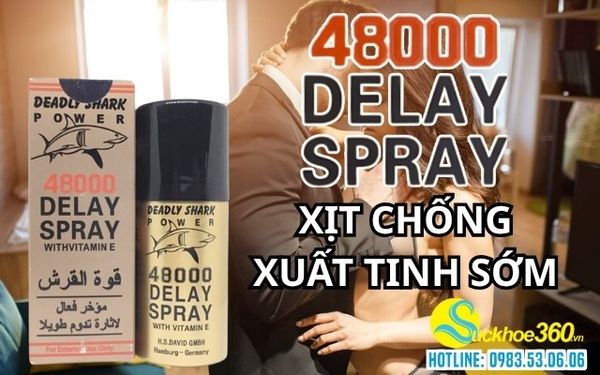 Review sử dụng xịt 48000 Delay Spray có hiệu quả không?