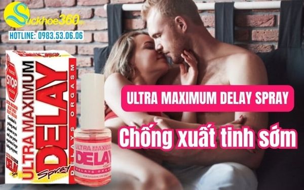 Review xịt Ultra Maximum Delay Spray dùng có hiệu quả không?