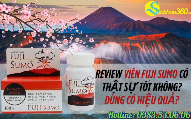 Review viên Fuji Sumo có thật sự tốt không? Dùng có hiệu quả