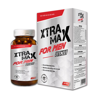 Xtramax For Men - Tăng cường sinh lý nam, chống xuất tinh sớm