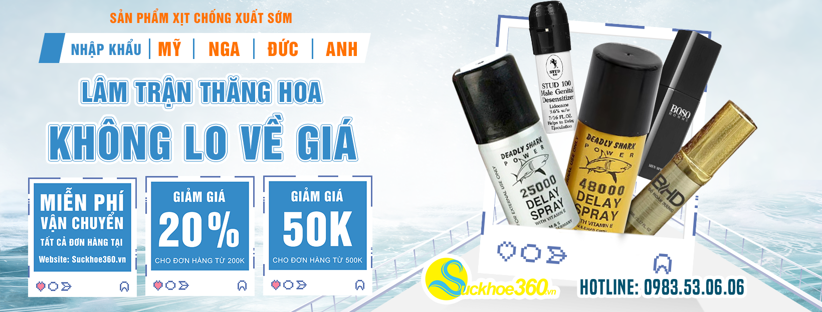 Xịt Chống Xuất Sớm