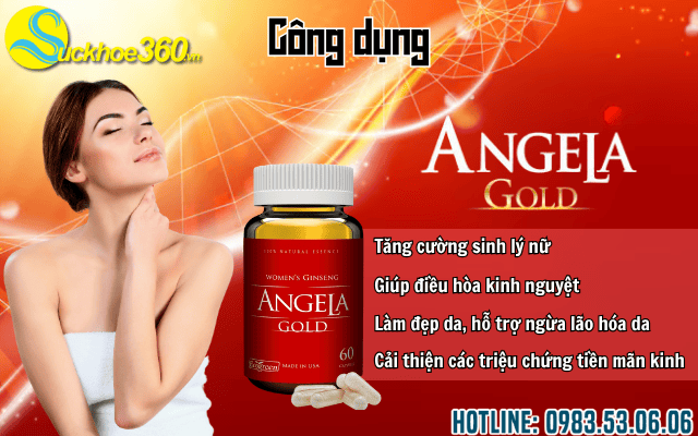 Công dụng tuyệt vời của Sâm Angela Gold