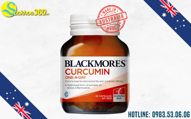 Xuất xứ của sản phẩm Blackmores Curcumin One-A-Day