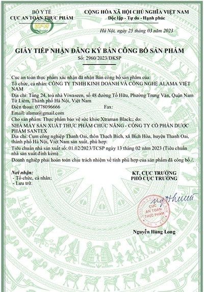 Các hậu quả khi mua viên sủi Xtraman Black những nơi không uy tín
