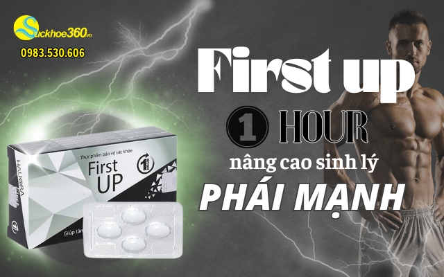 Viên ngậm First Up 1 Hour