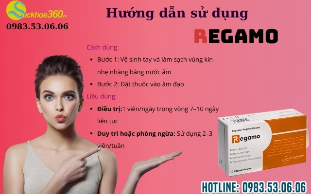 Hướng dẫn sử dụng Regamo chi tiết