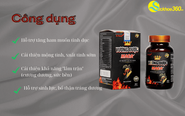 Viên uống Vương Dược Maca