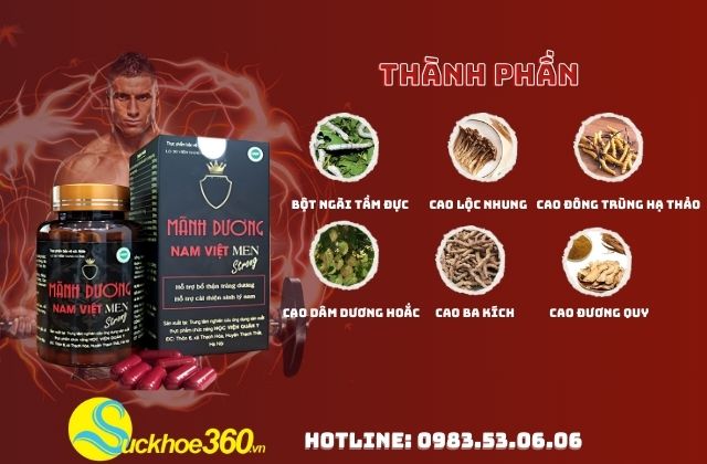 Thành phần nổi bật của Mãnh Dương Nam Việt