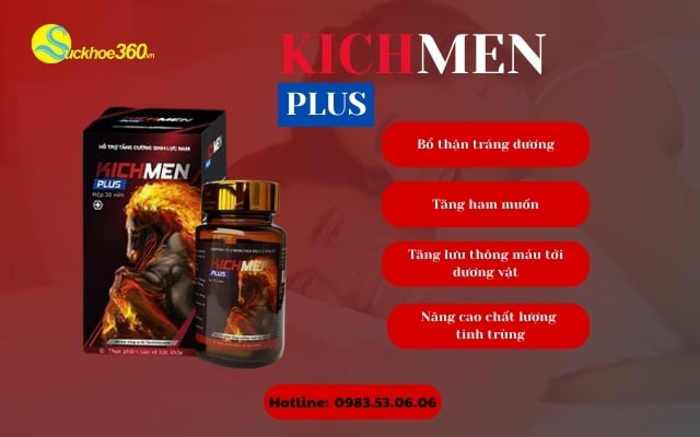 Kichmen Plus có tác dụng gì?