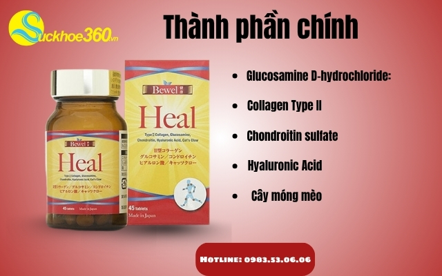 Thành phần chính có trong Bewel Heal