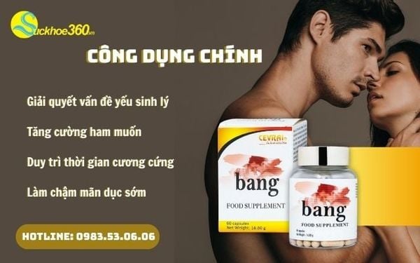 Tác dụng chính của Bang Cevrai Pháp