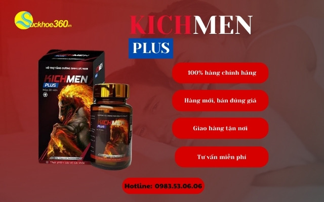 Kichmen Plus mua ở đâu chính hãng?