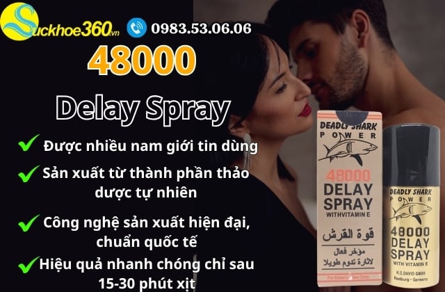 Xịt 48000 Delay Spray có lừa đảo không?