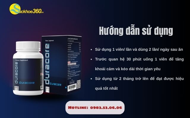 Hướng dẫn sử dụng Duracore Thái Lan hiệu quả