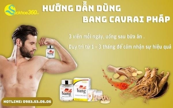Cách sử dụng Bang Cevrai Pháp chi tiết